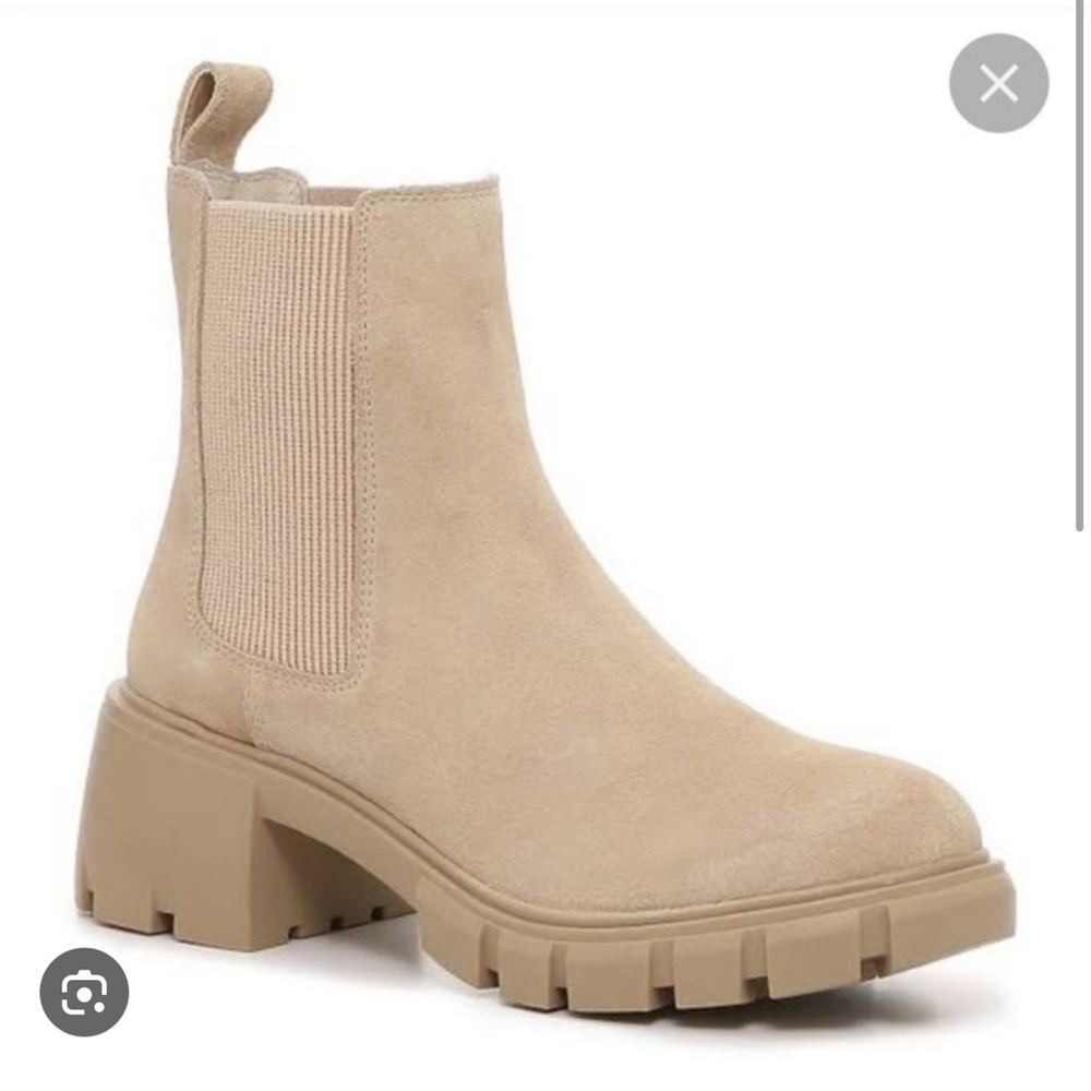 Steve Madden Hayle Platform Chelsea Boot Sz 8